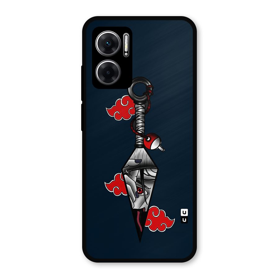 Itachi Kunai Naruto Metal Back Case for Redmi 11 Prime 5G
