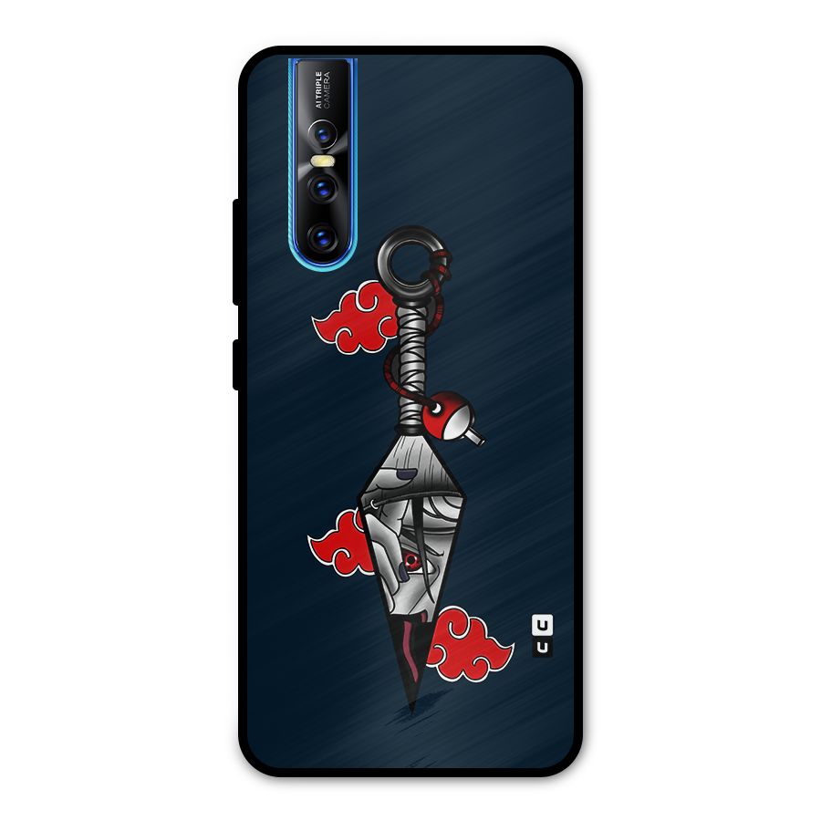 Itachi Kunai Naruto Metal Back Case for Vivo V15 Pro