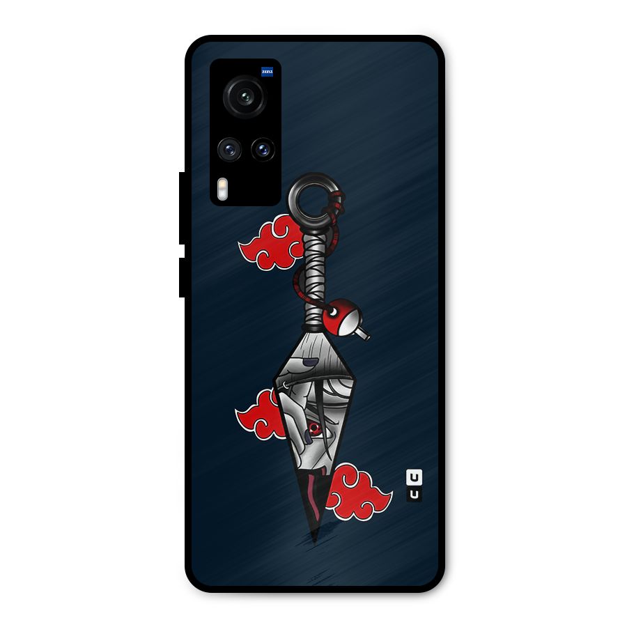 Itachi Kunai Naruto Metal Back Case for Vivo X60