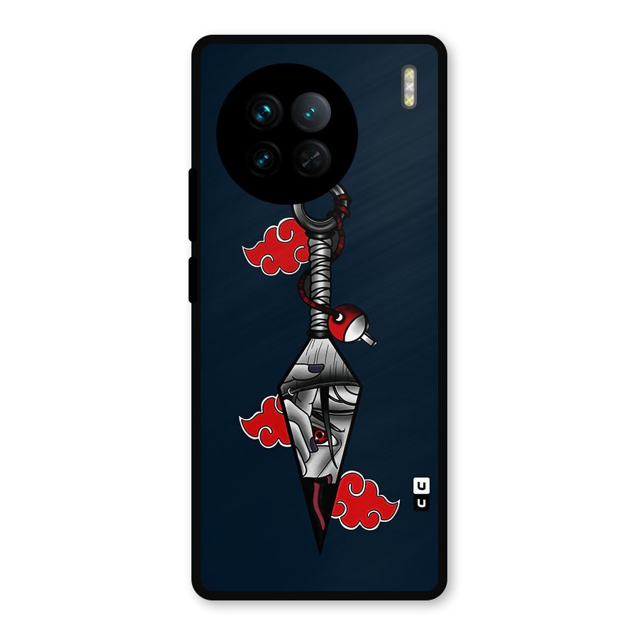 Itachi Kunai Naruto Metal Back Case for Vivo X90