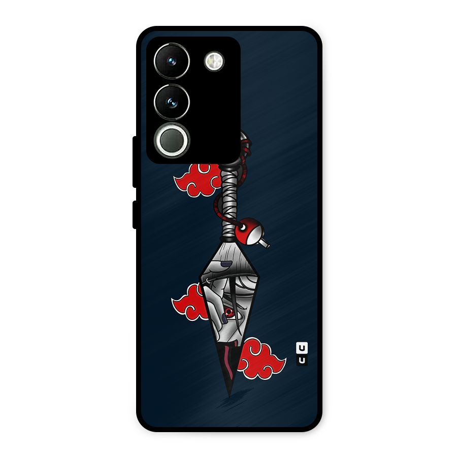 Itachi Kunai Naruto Metal Back Case for Vivo Y200
