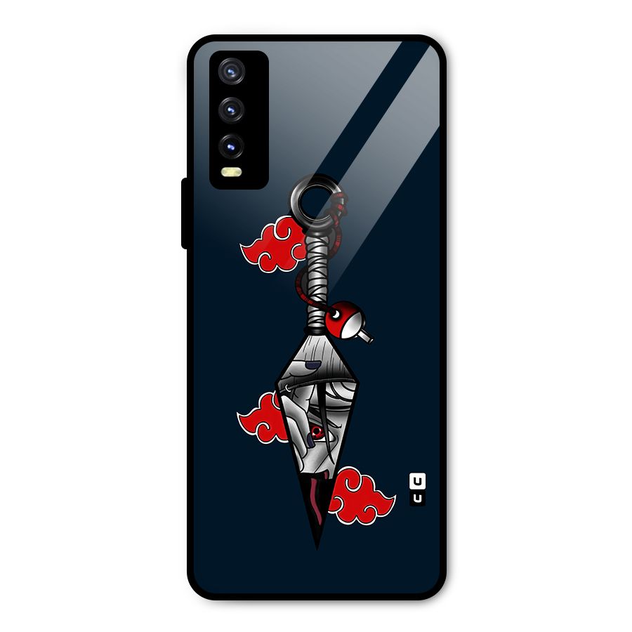 Itachi Kunai Naruto Metal Back Case for Vivo Y20t