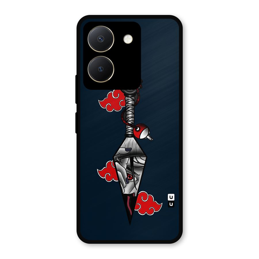 Itachi Kunai Naruto Metal Back Case for Vivo Y36