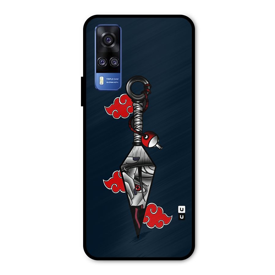 Itachi Kunai Naruto Metal Back Case for Vivo Y51A