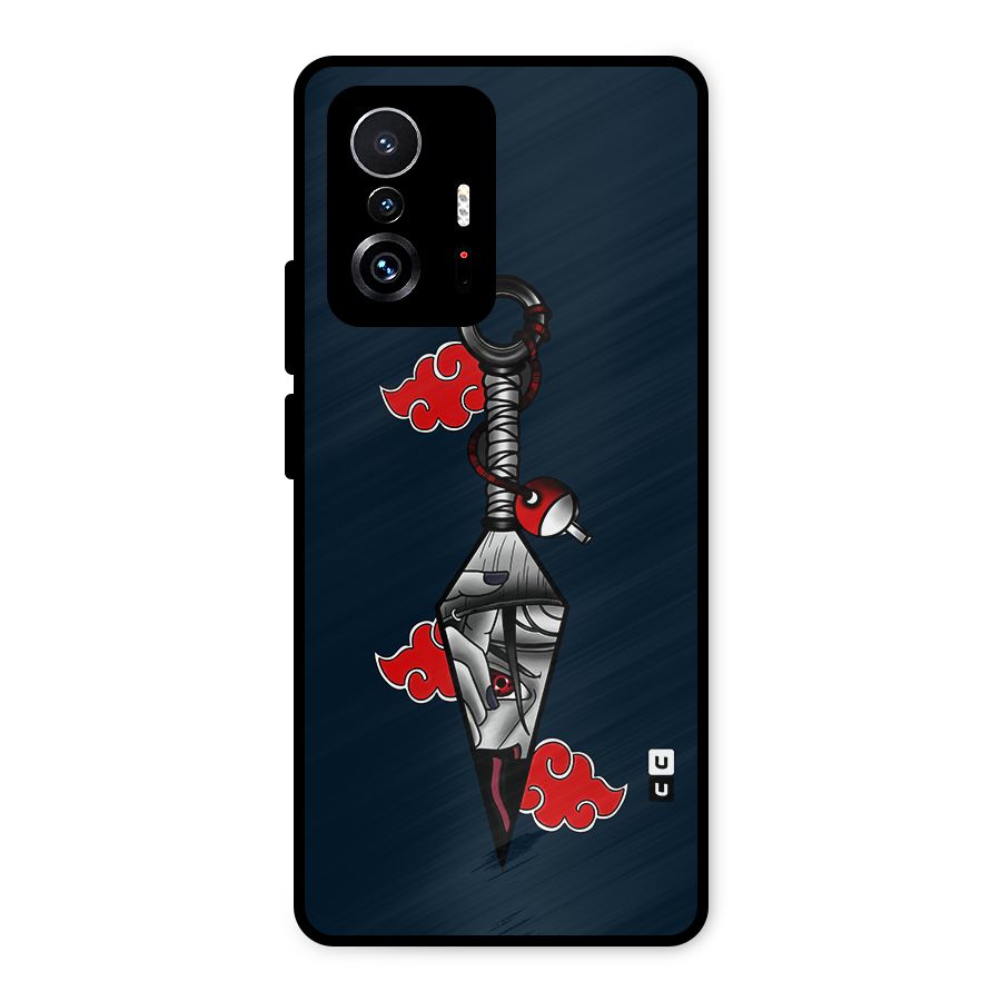 Itachi Kunai Naruto Metal Back Case for Xiaomi 11T Pro