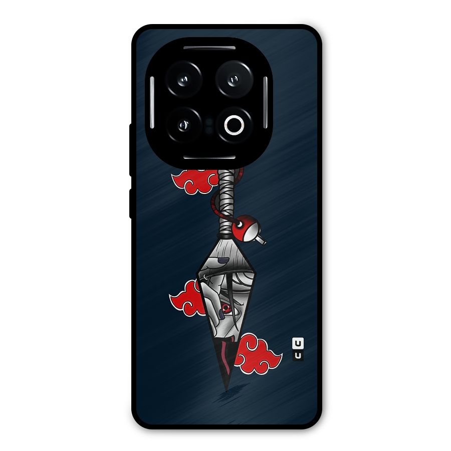 Itachi Kunai Naruto Metal Back Case for iQOO 13