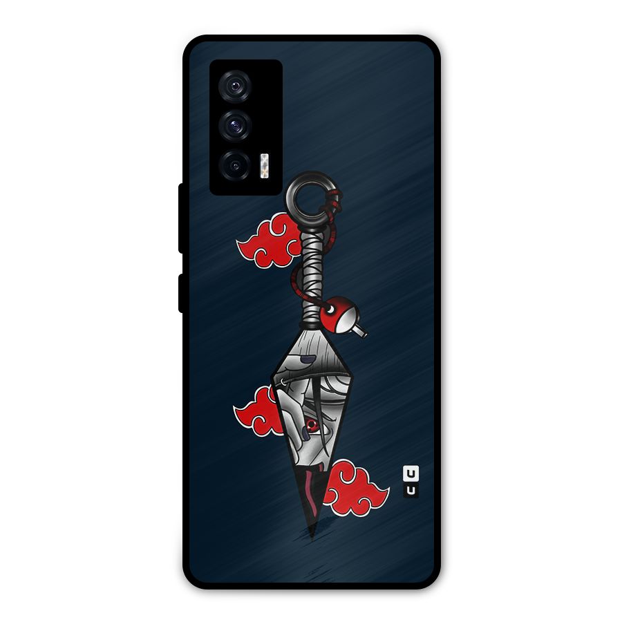 Itachi Kunai Naruto Metal Back Case for iQOO 7 5G
