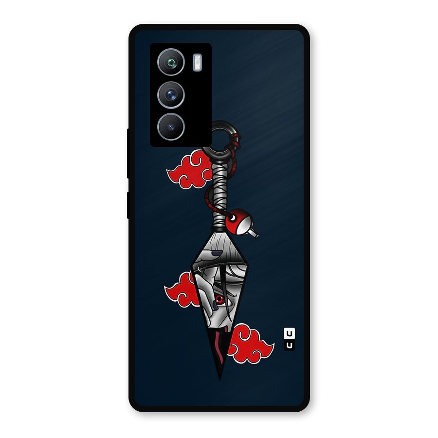 Itachi Kunai Naruto Metal Back Case for iQOO 9 SE