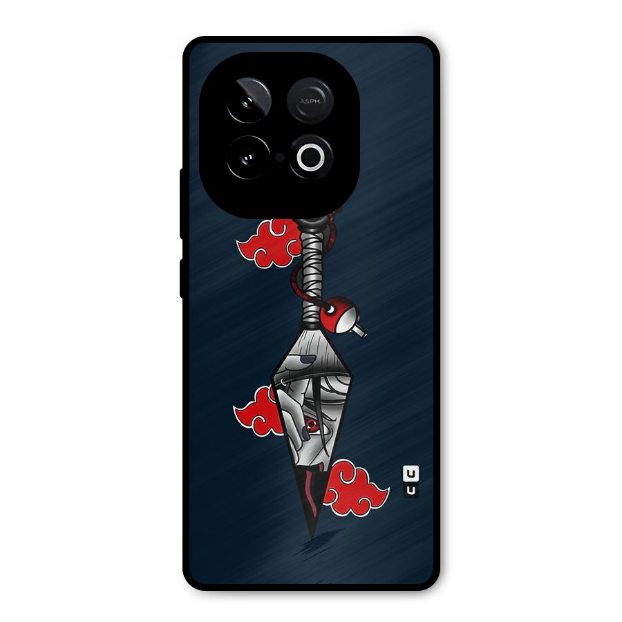 Itachi Kunai Naruto Metal Back Case for iQOO Neo 10
