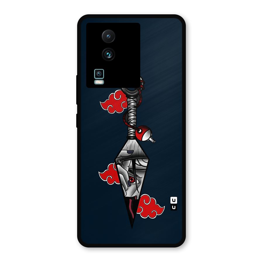 Itachi Kunai Naruto Metal Back Case for iQOO Neo 7 Pro
