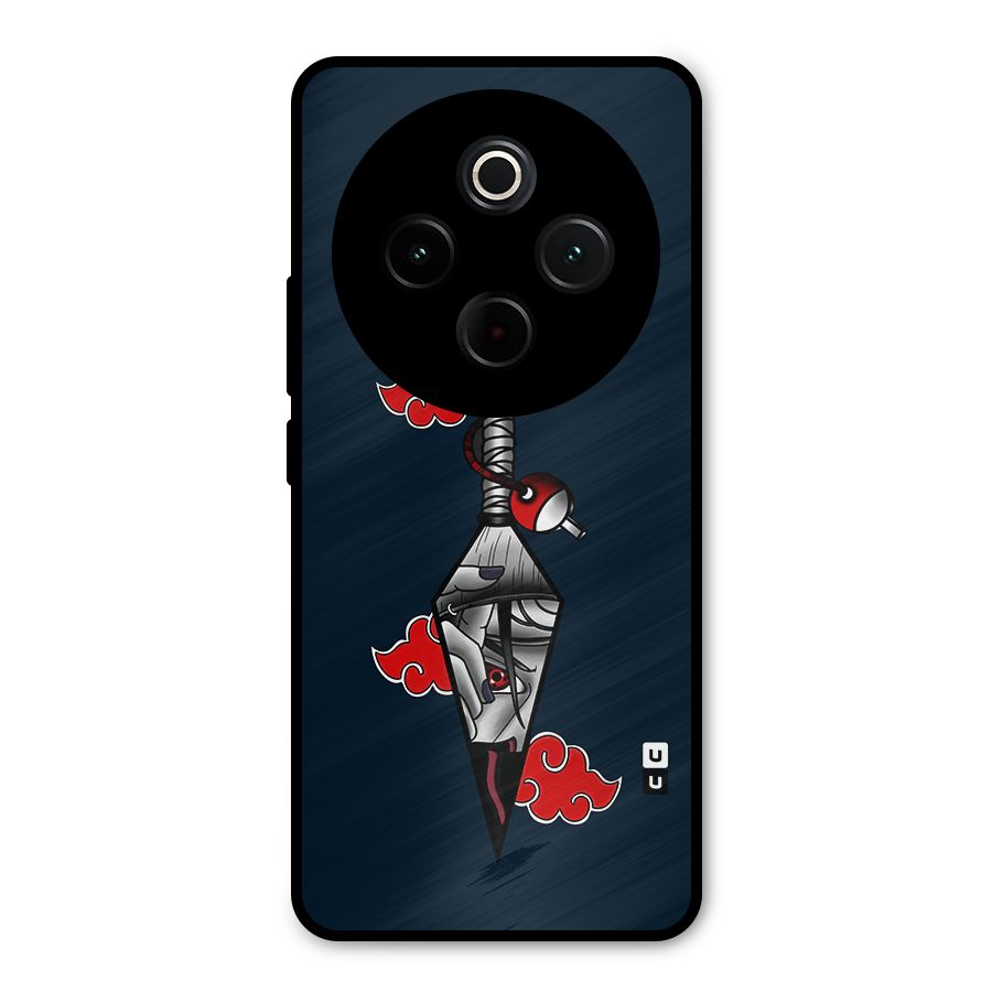 Itachi Kunai Naruto Metal Back Case for iQOO Z10