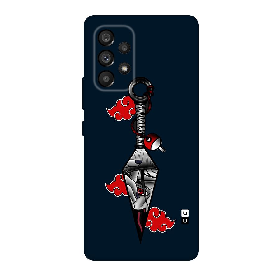 Itachi Kunai Naruto Original Polycarbonate Back Case for Galaxy A53 5G