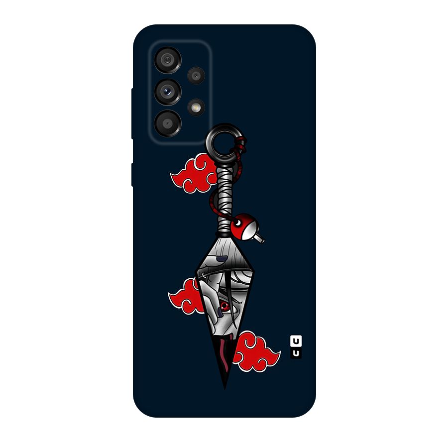 Itachi Kunai Naruto Original Polycarbonate Back Case for Galaxy A73 5G