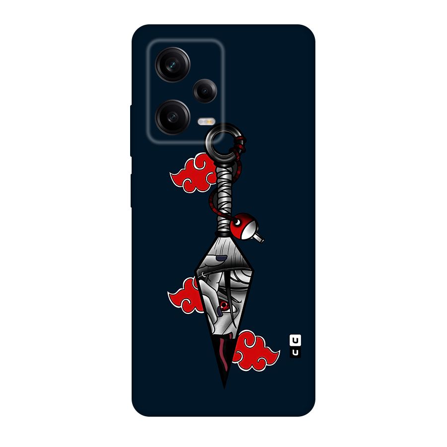 Itachi Kunai Naruto Original Polycarbonate Back Case for Redmi Note 12 Pro