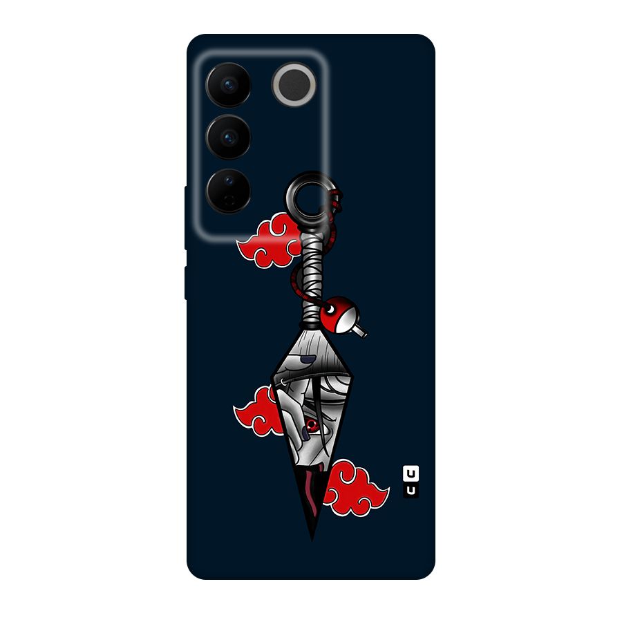 Itachi Kunai Naruto Original Polycarbonate Back Case for Vivo V27