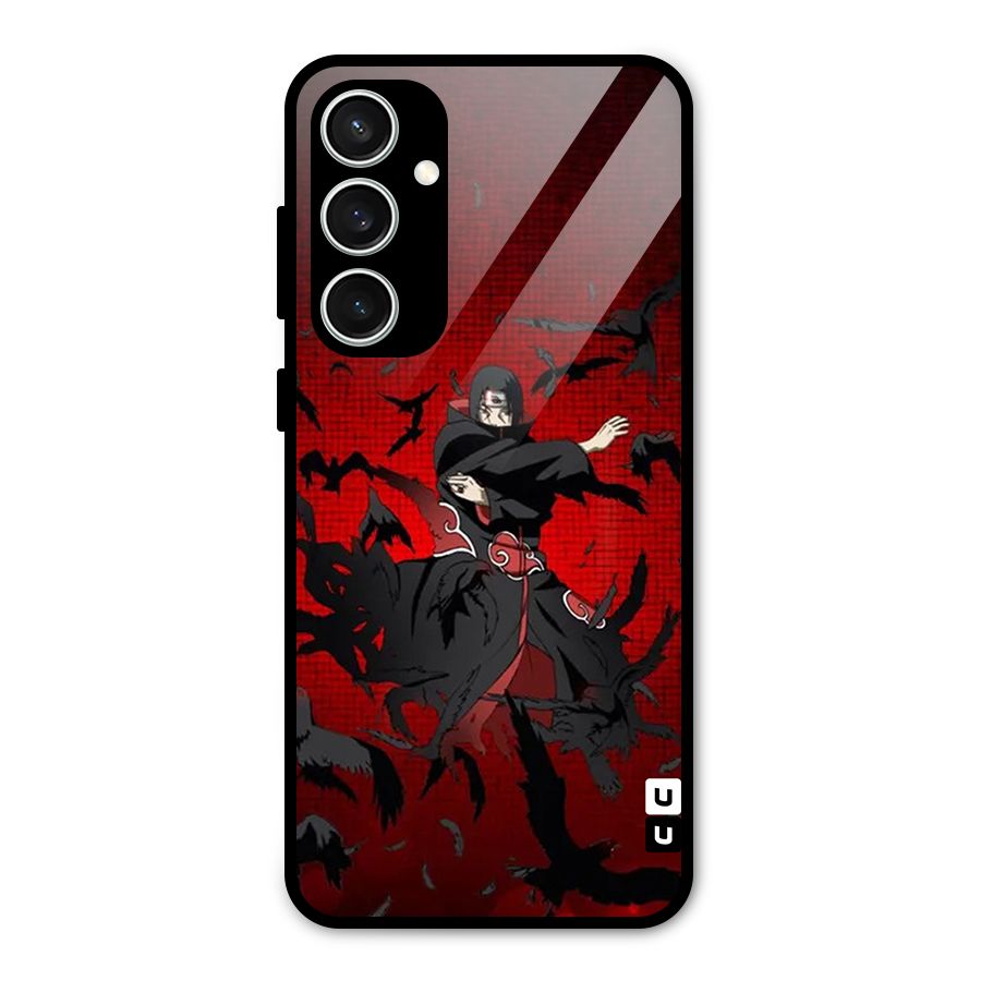 Itachi Stance For War Glass Back Case for Galaxy S23 FE