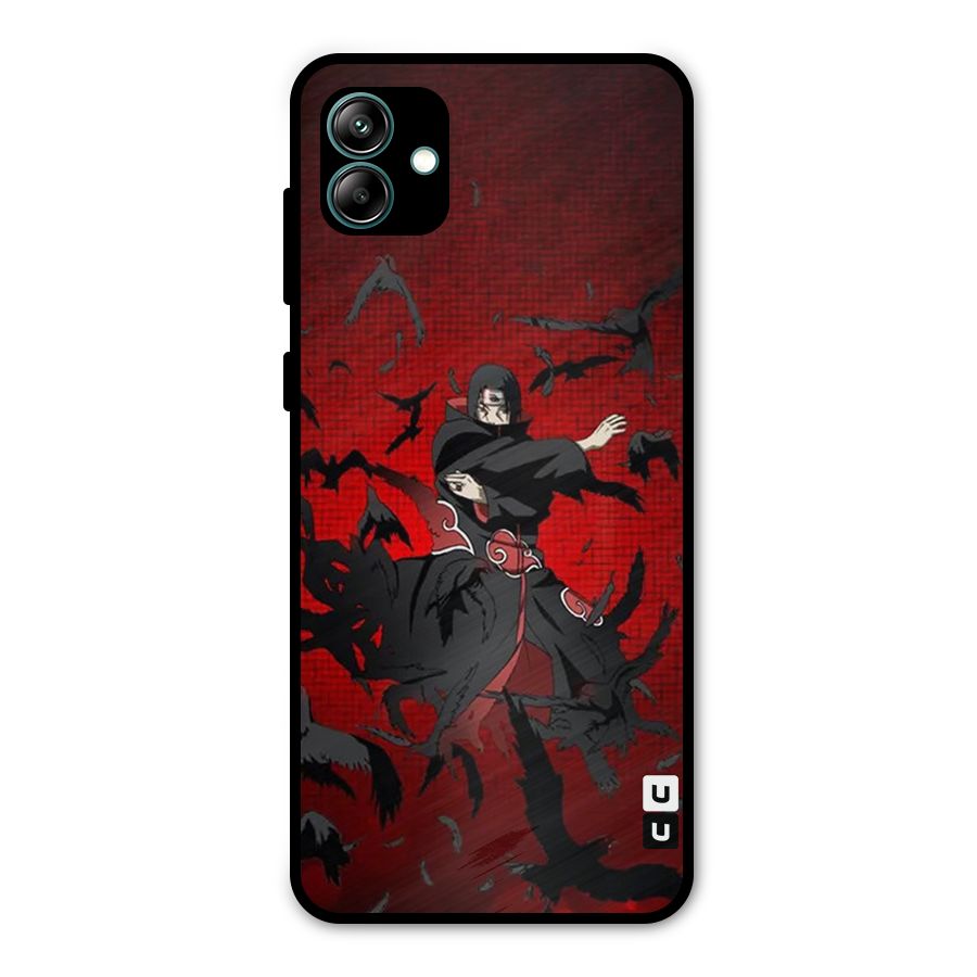 Itachi Stance For War Metal Back Case for Galaxy A04
