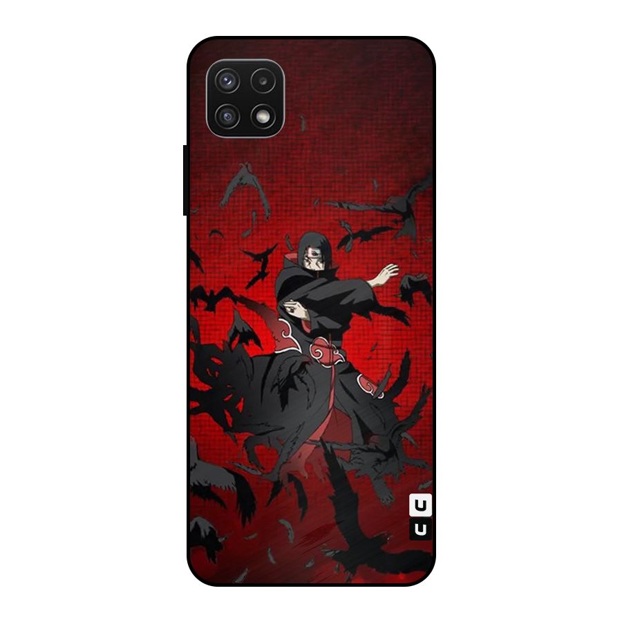 Itachi Stance For War Metal Back Case for Galaxy A22 5G