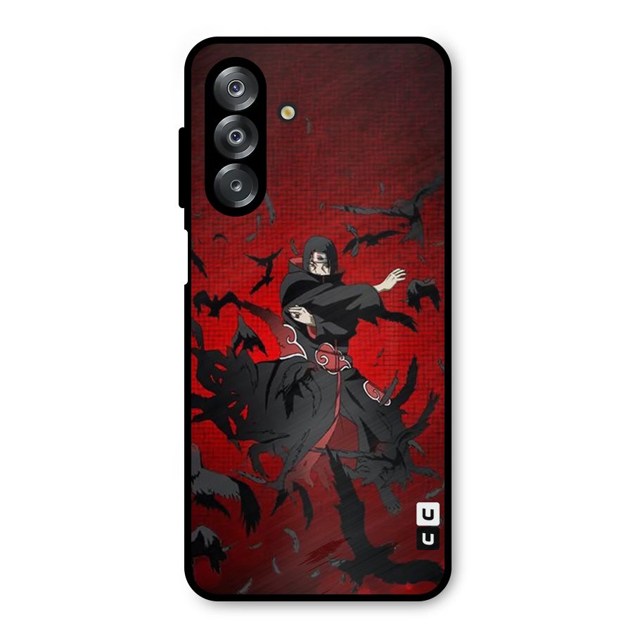 Itachi Stance For War Metal Back Case for Galaxy A26