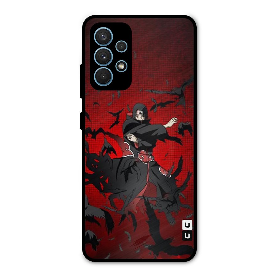 Itachi Stance For War Metal Back Case for Galaxy A32