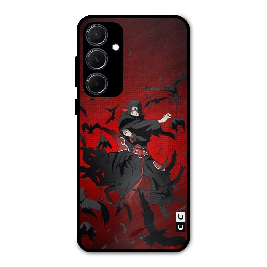 Itachi Stance For War Metal Back Case for Galaxy A35