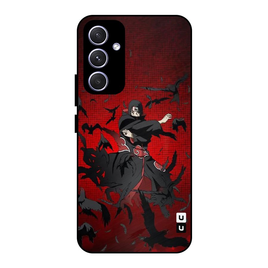 Itachi Stance For War Metal Back Case for Galaxy A54