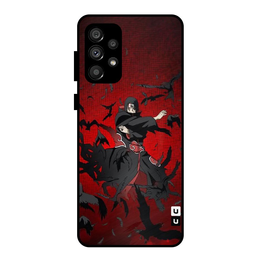 Itachi Stance For War Metal Back Case for Galaxy A73 5G