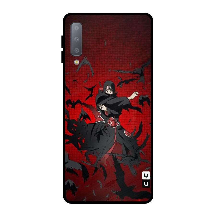 Itachi Stance For War Metal Back Case for Galaxy A7 (2018)