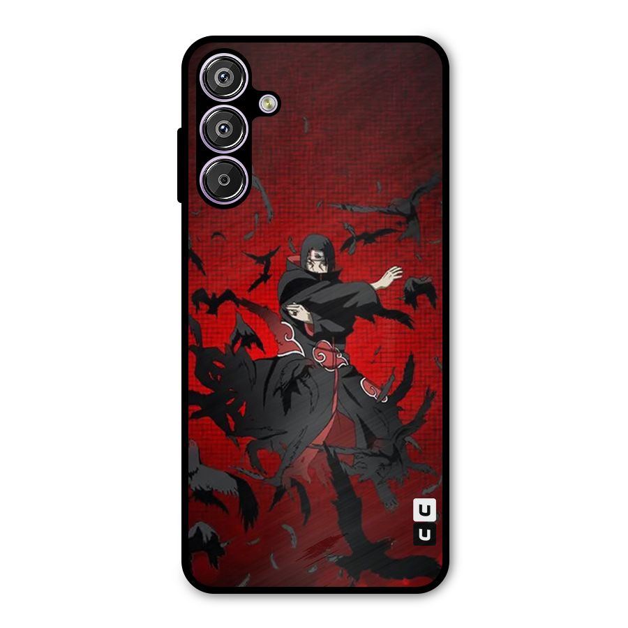 Itachi Stance For War Metal Back Case for Galaxy F15
