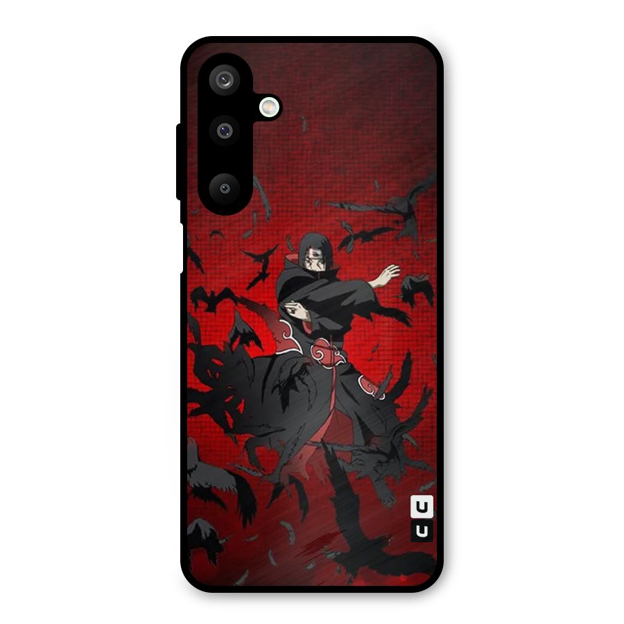 Itachi Stance For War Metal Back Case for Galaxy M16