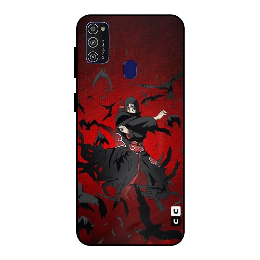 Itachi Stance For War Metal Back Case for Galaxy M21
