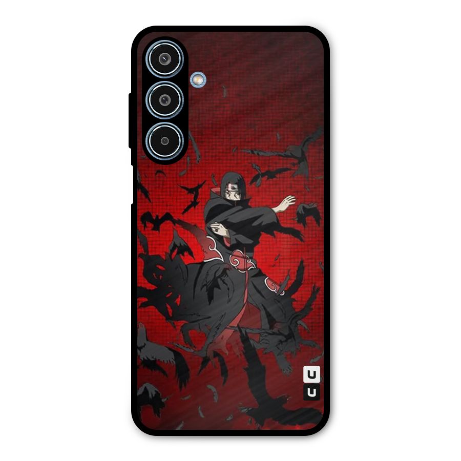 Itachi Stance For War Metal Back Case for Galaxy M35