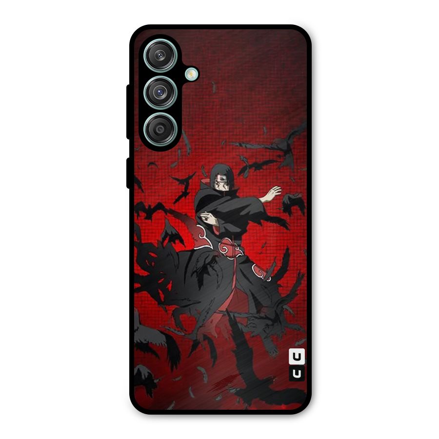 Itachi Stance For War Metal Back Case for Galaxy M55 5G