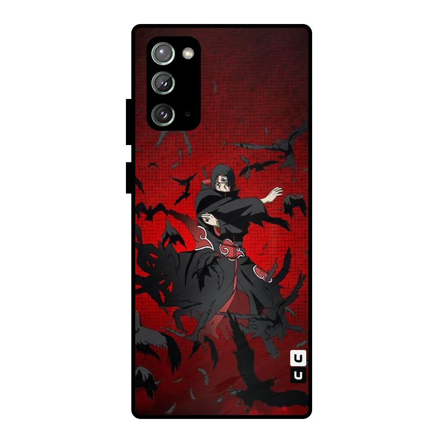 Itachi Stance For War Metal Back Case for Galaxy Note 20