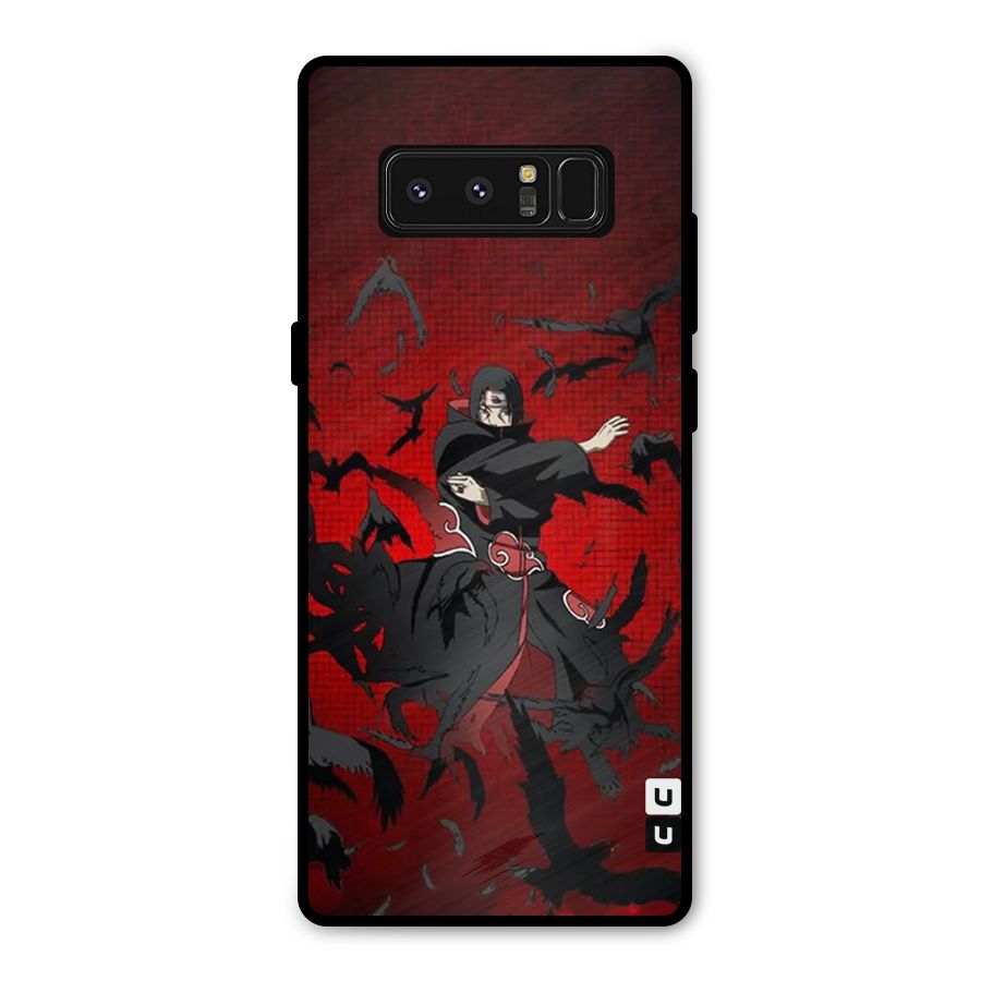 Itachi Stance For War Metal Back Case for Galaxy Note 8