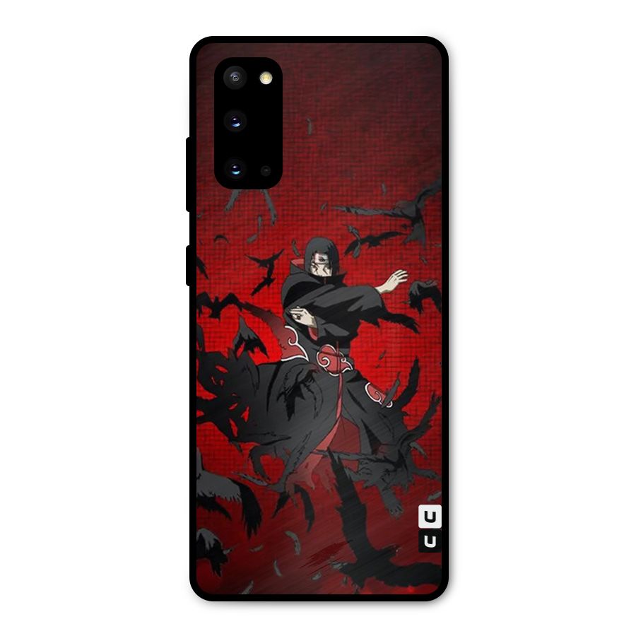 Itachi Stance For War Metal Back Case for Galaxy S20