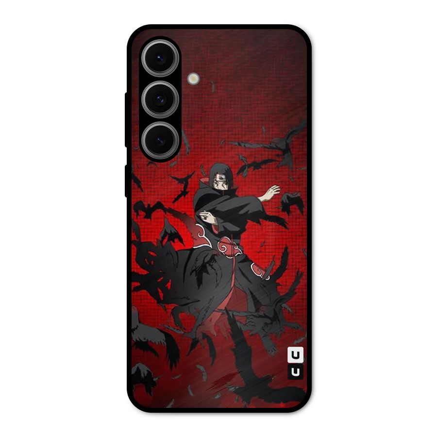Itachi Stance For War Metal Back Case for Galaxy S24 FE