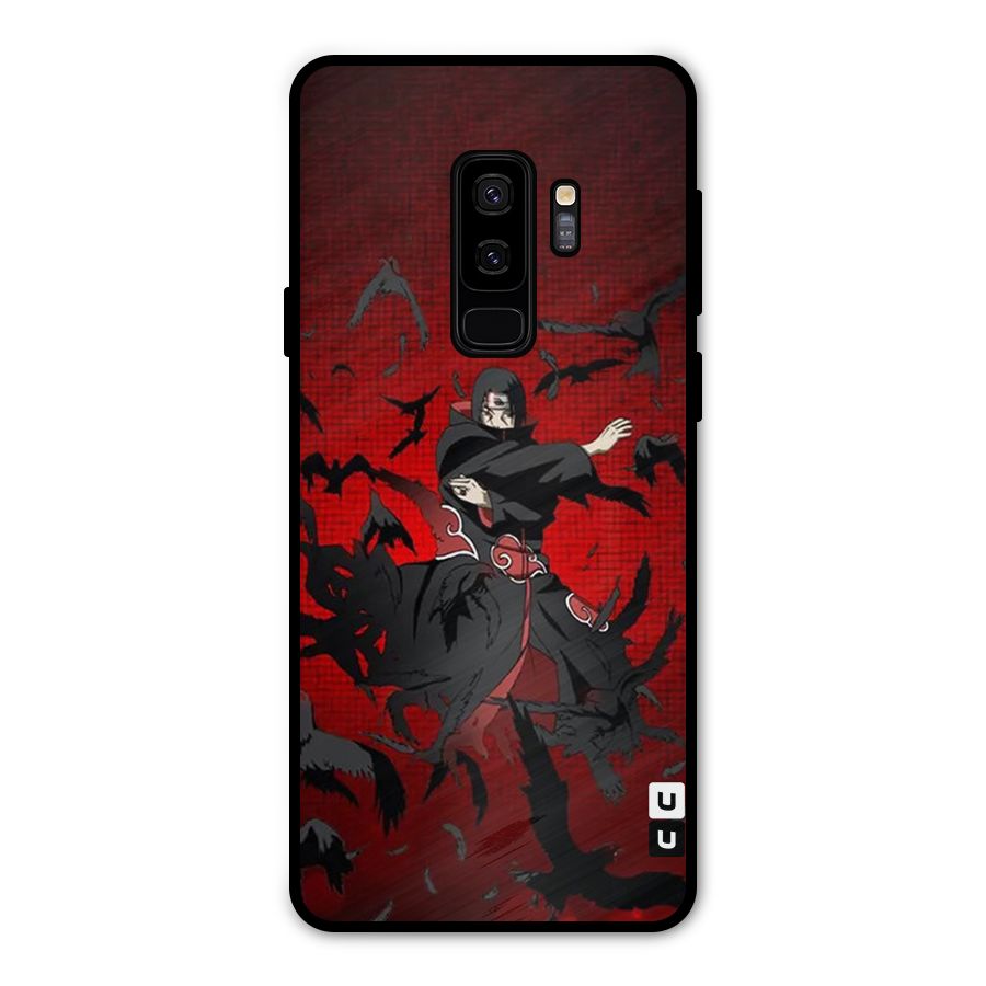 Itachi Stance For War Metal Back Case for Galaxy S9 Plus