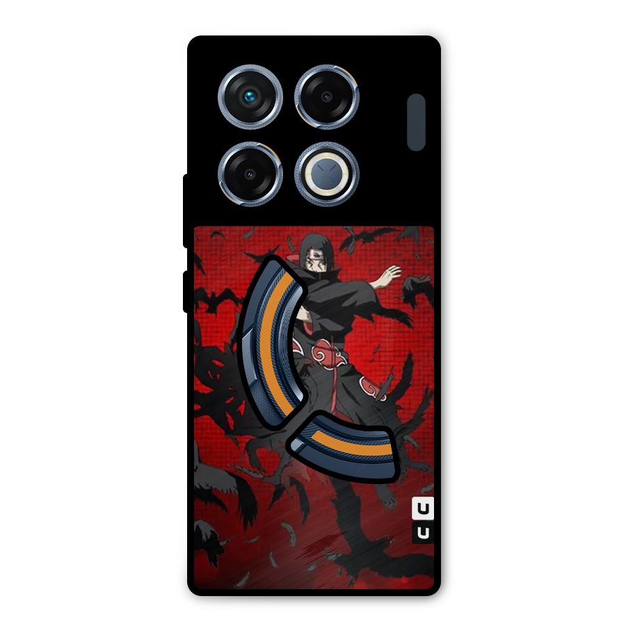 Itachi Stance For War Metal Back Case for Infinix GT 20 Pro