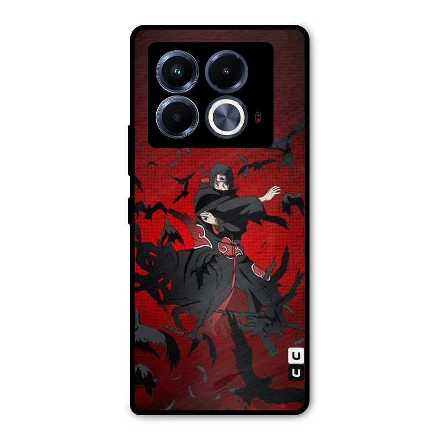 Itachi Stance For War Metal Back Case for Infinix Note 40 5G
