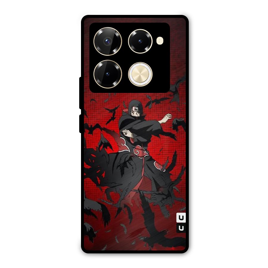 Itachi Stance For War Metal Back Case for Infinix Note 40 Pro Plus