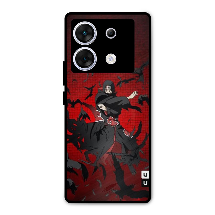 Itachi Stance For War Metal Back Case for Infinix Zero 30 5G
