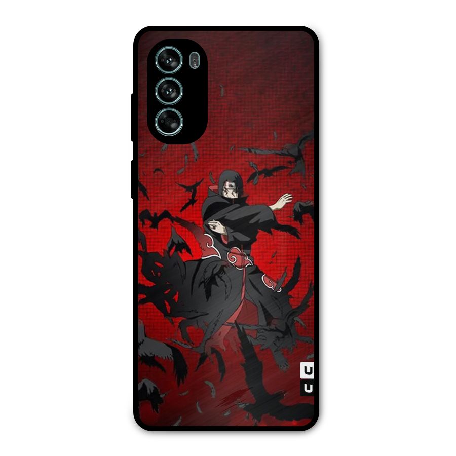 Itachi Stance For War Metal Back Case for Moto G62