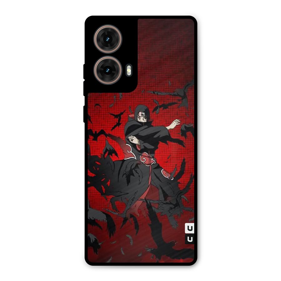 Itachi Stance For War Metal Back Case for Moto G85