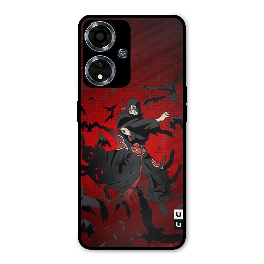 Itachi Stance For War Metal Back Case for Oppo A59