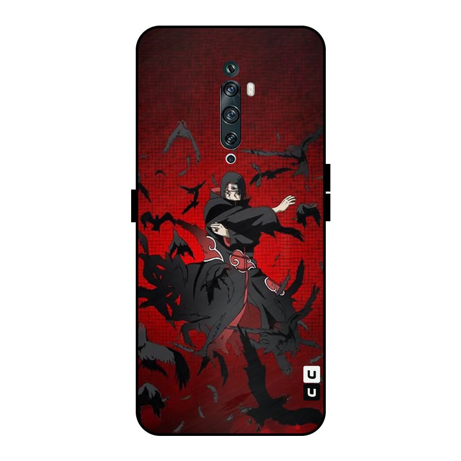 Itachi Stance For War Metal Back Case for Oppo Reno2 Z