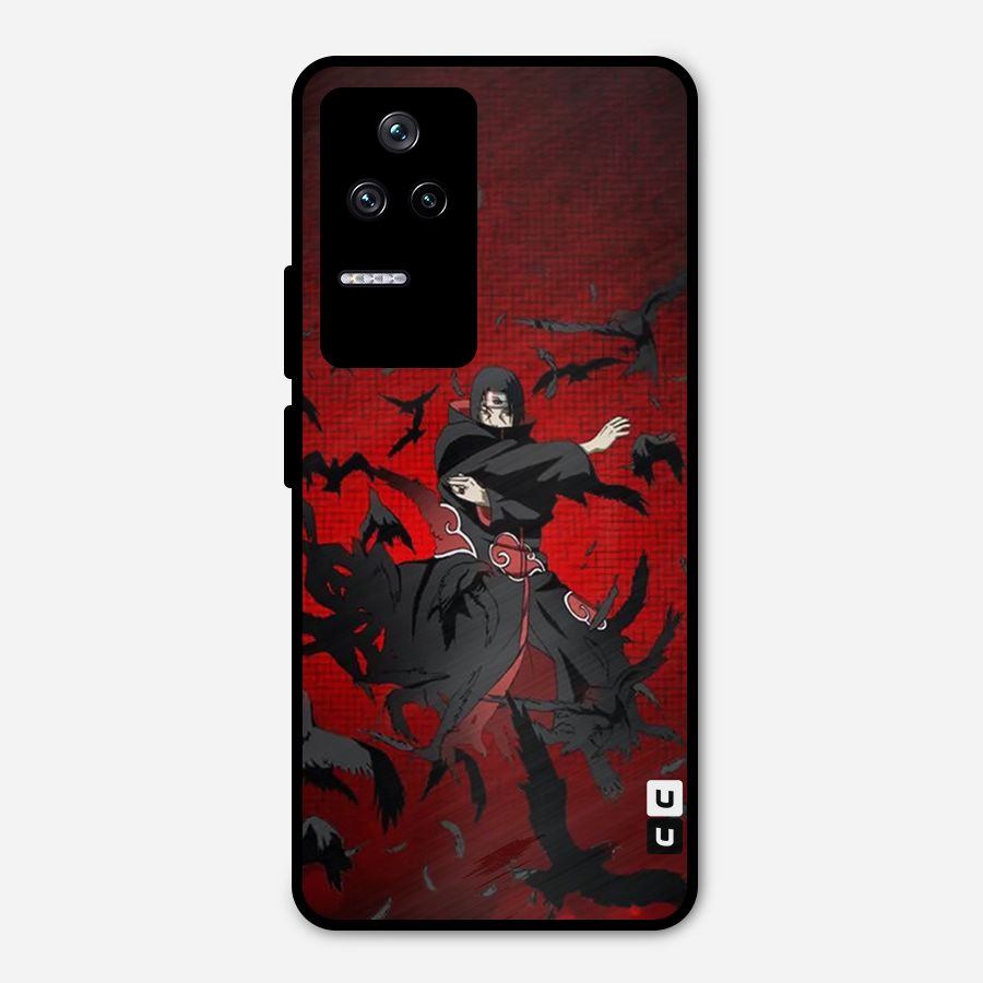 Itachi Stance For War Metal Back Case for Poco F4 5G