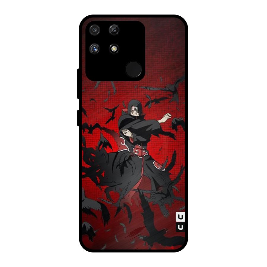 Itachi Stance For War Metal Back Case for Realme Narzo 50A