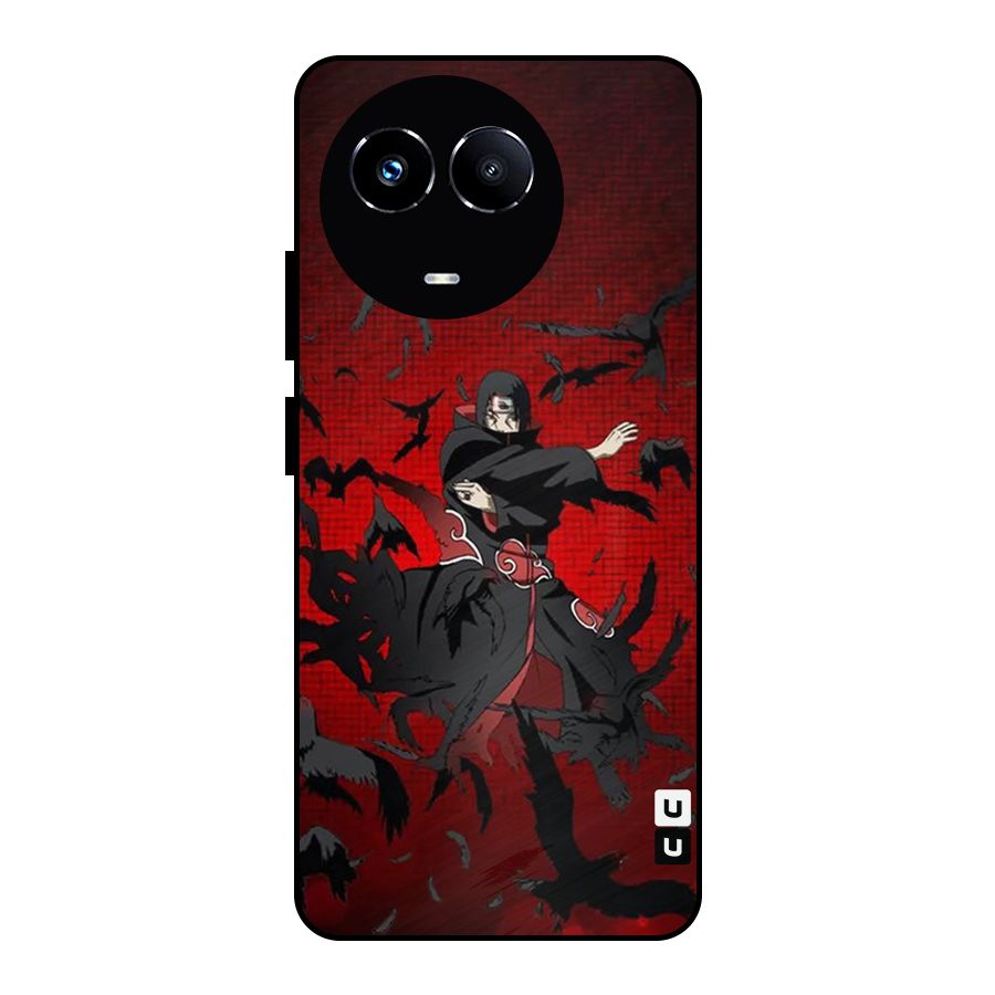 Itachi Stance For War Metal Back Case for Realme Narzo 60X