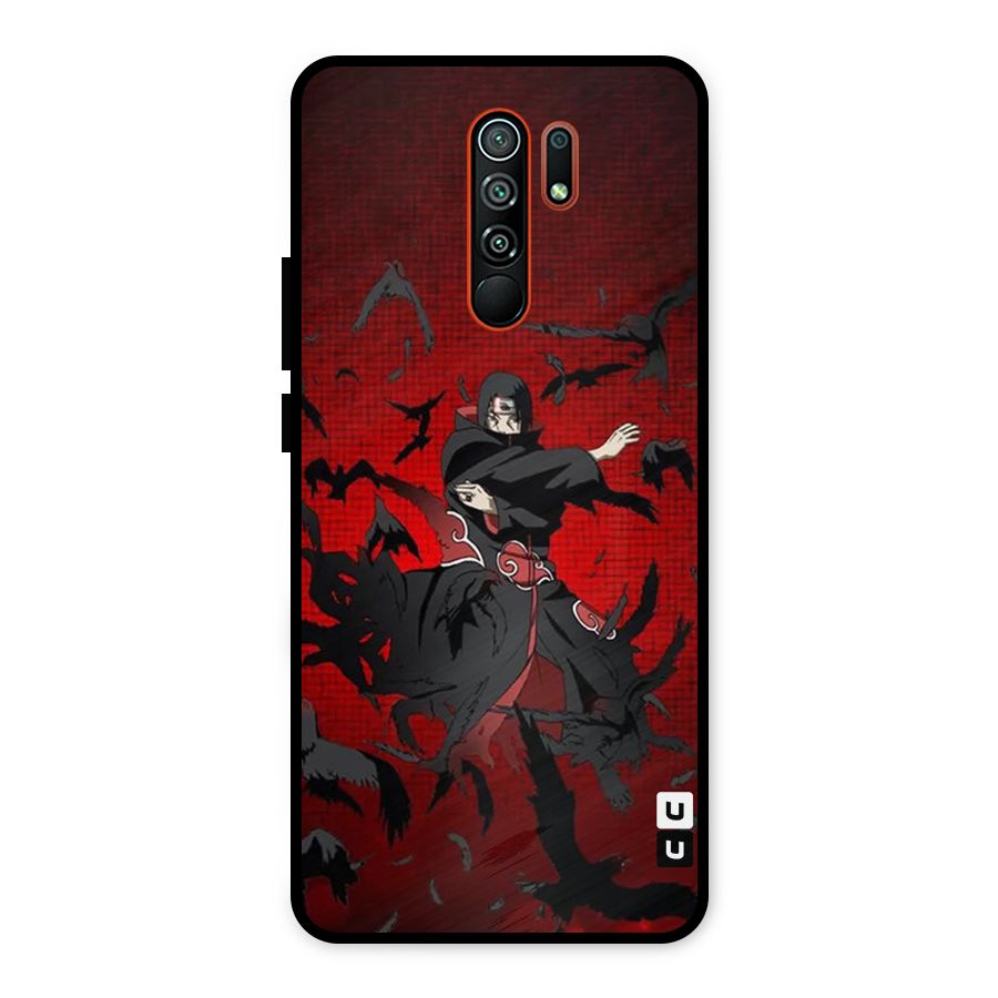 Itachi Stance For War Metal Back Case for Redmi 9 Prime